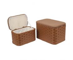 Set de 2 baules Country 59x39x40 Cerezo