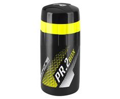 RaceOne Bidón Porta-Objetos Pr2 Box, Ideal para Bicicleta Race, 500 ML de Capacidad, Color Amarillo Fluorescente