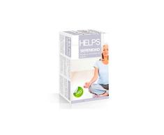 HELPS INFUSIONES - Infusión Relajante Ecológica De Melisa Y Rooibos. Té Relax Para Dormir Mejor. Helps Serenidad. Caja Con 20 Bolsitas.