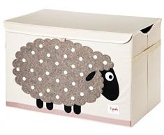 3 Sprouts Oveja - Arcón juguetes, unisex