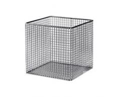 Izquierda 5.110.821 – 1010 alambre cesta de sudor rejilla para ensayo, acero inoxidable