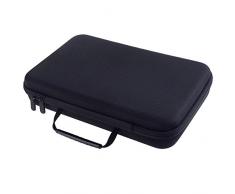 Neewer EVA - Antichoque Caja para Llevar para Gopro Hero 1/2/3/3+/4 SJ4000/5000/6000/7000 Accesorios con Mango 12.8x8.46x2.48"/32.5x21.5x6.3cm, Tamaño Grande, Negro