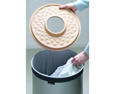 Brabantia - Cesto para ropa, 60 l, tapa de corcho, cuerpo menta
