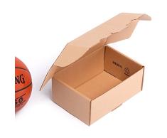 (25x) Caja de cartón TeleCajas automontable envíos postales TCPOBOX- Varios tamaños (B (30x20x12 cms)) (LOTE DE 25 UNIDADES)