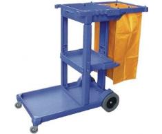 Jantex L683 - Carro de limpieza, color azul