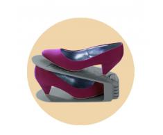 Wenko Juego de soporte para 4/8 Zapatos Botas orden Armario