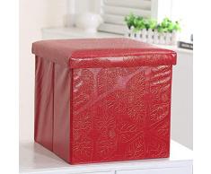 Cesta De Ropa Cestos Para La Colada Plegables, Patrón Rojo Taburete De Almacenamiento Cesto De La Ropa El Diseño De Moda De Gran Capacidad De Almacenamiento Duradera Bolsa Plegable Con Asa Organizad