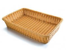 Lacor - 63490 - Cesta De Pan Rectangular 53x33,5x9 cm