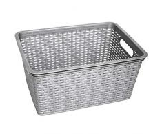 Rival R37910 - Cesto para ropa (Rectangular, Ratán, 390 mm, 180 mm, 180 mm)