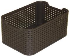Curver 190259 Caja Organizadora, Chocolate, 26.4x17.3x10.9 cm