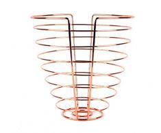 Canasta de frutas, cuenco de cobre de línea por Present Time