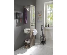 Haku Möbel 44525 Caja Llavero Acero Negro 5 x 22 x 24 cm