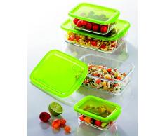 Luminarc KeepnBox - Recipiente Rectangular con Tapa, 37 cl