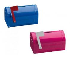 Arregui mail c-9700 - Hucha mail 93x83x152mm acero pintado azul