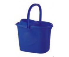 PLASTICOS HELGUEFER - Cubo Fregona Con Escurridor Rectangular 15 Litros