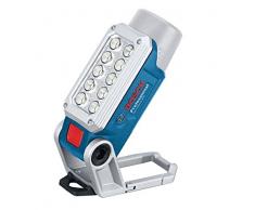 Bosch GLI 12V-330 Professional - Linterna LED a batería (sin batería ni cargador, luz de trabajo con imán y gancho, duración de la luz 180 Min por Ah, compatible con 10, 8 V)