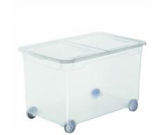 Rotho Sundis 4199002 Splito Caja de Ordenación Polipropileno Transparente 55 x 37,5 x 34,5 cm