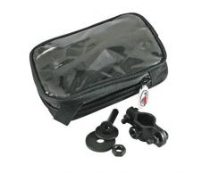 Lampa 90265 Bicicleta/Coche - Soporte (Teléfono móvil/smartphone, Navegante, Bicicleta/Coche, Soporte pasivo, Negro, Transparente, 150 mm, 100 mm)