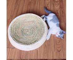 Tazón de Forma de Gato Tabla de rascarse Gato Grande la Basura del Gato Tejer Desgaste Gato Juguetes Suministros Nido de Mimbre Gato Cuenco Garras Gato Captura de Caja