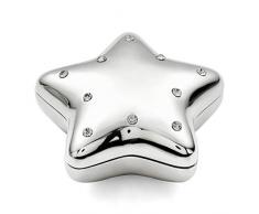 OnePlace Gifts - Joyero de Plata Personalizable de Lujo, Caja de joyería Moderna grabada, Caja Rectangular de Girasol Floral para niñas de Flores, Damas de Honor, Dulces dieciséis