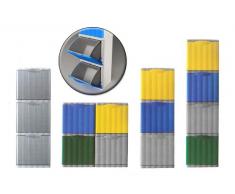 Stefanplast Ecospace Contenedor Rectangular, Plástico, 20 Litros