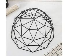 Kentop - Frutero de metal (estilo moderno) 13.5 * 14.5cm Blanco