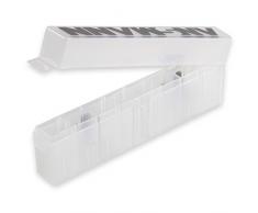 Ansmann 4000033 - Premium caja de pilas para 8 pilas o pilas recargables/cajas para guardar mignon AA o micro AAA para protección y transporte