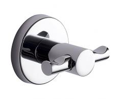 Gedy FE261300100 Percha doble, Cromo