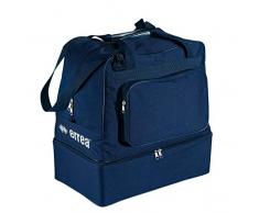Bolsa grande de deporte con compartimento para zapatillas, color azul marino, tamaño talla única