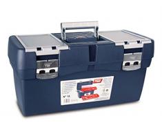 Tayg 16 Caja Herramienta Plástico, Azul/Rojo, 500 x 258 x 255 mm
