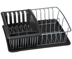 Metaltex AQUATEX-Plus Escurreplatos, De plÃ¡stico, Gris