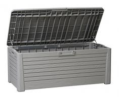 Toomax Florida - Baúl para jardin, color gris