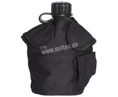 Mil-Tec Caja botella bolsa Estilo de los E.E.U.U. - Negro