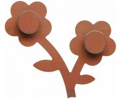Foppapedretti Appendifiore - Perchero de pared, diseño de flores