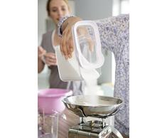 Emsa 513555 Bote Hermético, Blanco, 0.38 L