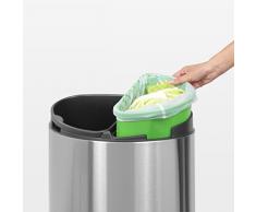 Brabantia 364983 - Bolsas de Basura, K, Bio, 10 l, 10 Unidades