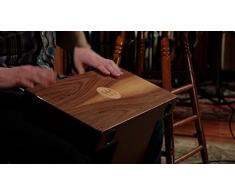 Meinl Percussion TOPCAJ2WN - Cajón tipo slap-top (plaga de percusión de madera de nogal)