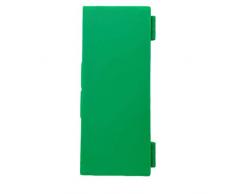 Caja de cristal para microscopio (50 lugares), verde, 1