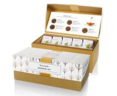 Tea Forté Warming Joy Edition 2019 | Caja de Surtido 20 Pirámides Ensambladas a Mano |Té Negro e Infusión | Edición Limitada |