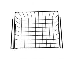 Artibetter cesta colgante apilable debajo de la repisa cesta de almacenamiento de alambre de metal que cuelga