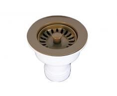 Aqualy® - Válvula cesta tapón, color marrón