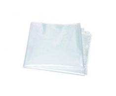 DEISS - Bolsas de basura (240 L, extrafuertes, 100 unidades), transparente