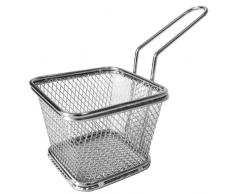 Cesta basket chips cuadrada 13 Cms