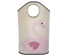 3 Sprouts Cisne - Cesto para ropa, unisex