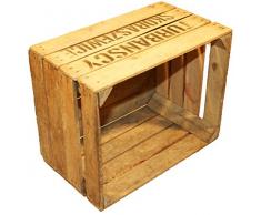 LOTE DE 4 CAJAS MADERA PINO ENVEJECIDAS