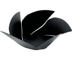 Alessi Mediterraneo - Frutero (25 cm, acero, resina epoxi), color negro