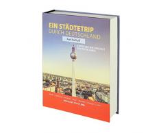 HMF 80915 caja fuerte en forma de libro, caja de caudales camuflada, páginas de papel auténticas,Ein Städtetrip durch Deutschland, 23 × 15 × 4 cm, rotulación en alemán