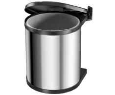 Cubo de la basura (15 litros), acero