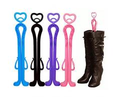 4 pcs plástico 35 cm de largo botas soporte para zapatos de mujer Botas Shaper soporte Keeper de almacenamiento organizador para