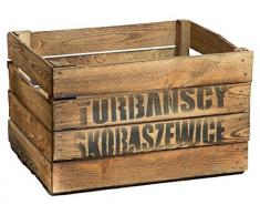 Caja de fruta robusta, 3 unidades, aprox. 49 x 42 x 31 cm